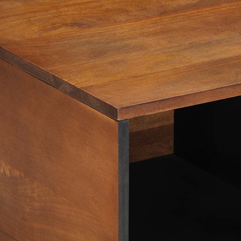 vidaXL Salontafel Honing bruin 80 x 50 x 40 cm Massief Mango Hout