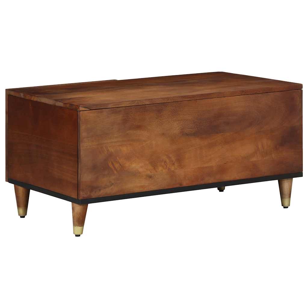 vidaXL Salontafel Honing bruin 80 x 50 x 40 cm Massief Mango Hout