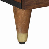 vidaXL Salontafel Honing bruin 80 x 50 x 40 cm Massief Mango Hout