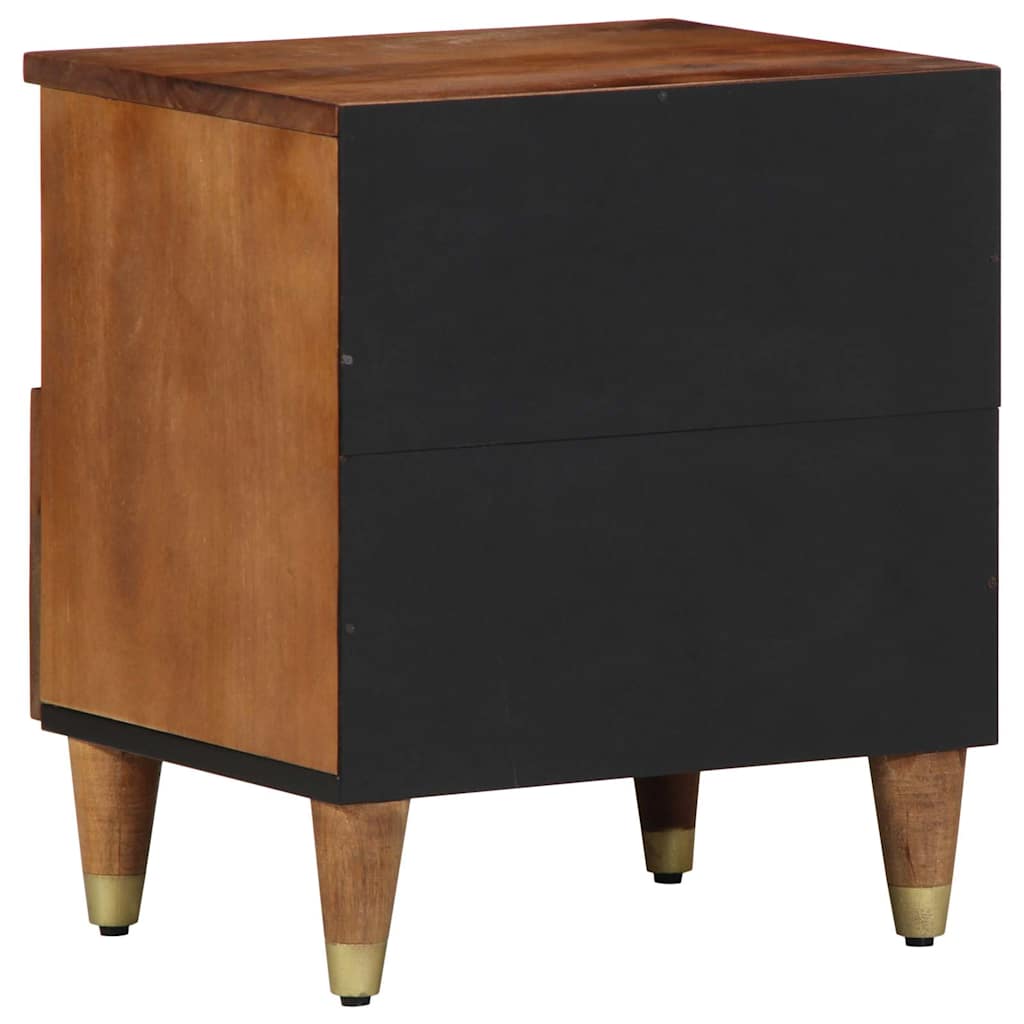 vidaXL Bedside cabinet Honey brown 40 x 33 x 46 cm Solid Mango Wood