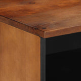 vidaXL Bedside cabinet Honey brown 40 x 33 x 46 cm Solid Mango Wood