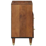 vidaXL Nightstand Honey Brown 50 x 33 x 62 cm Solid Mango Wood