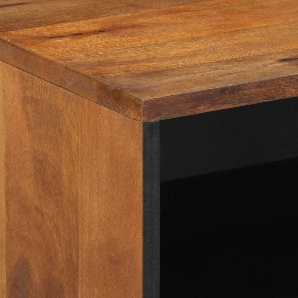 vidaXL Nightstand Honey Brown 50 x 33 x 62 cm Solid Mango Wood