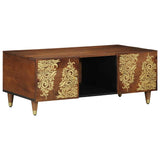 vidaXL Salontafel Honing bruin 100 x 54 x 40 cm Massief Mango Hout