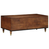 vidaXL Salontafel Honing bruin 100 x 54 x 40 cm Massief Mango Hout
