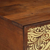 vidaXL Salontafel Honing bruin 100 x 54 x 40 cm Massief Mango Hout