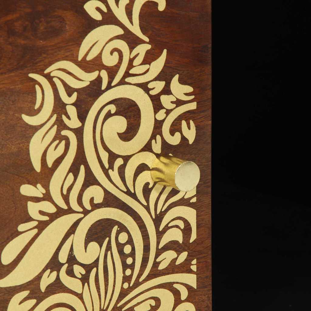 vidaXL Salontafel Honing bruin 100 x 54 x 40 cm Massief Mango Hout