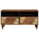 vidaXL Salontafel Honing bruin 80 x 54 x 40 cm Massief Mango Hout