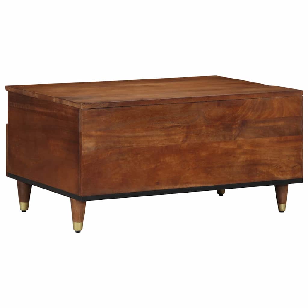 vidaXL Salontafel Honing bruin 80 x 54 x 40 cm Massief Mango Hout