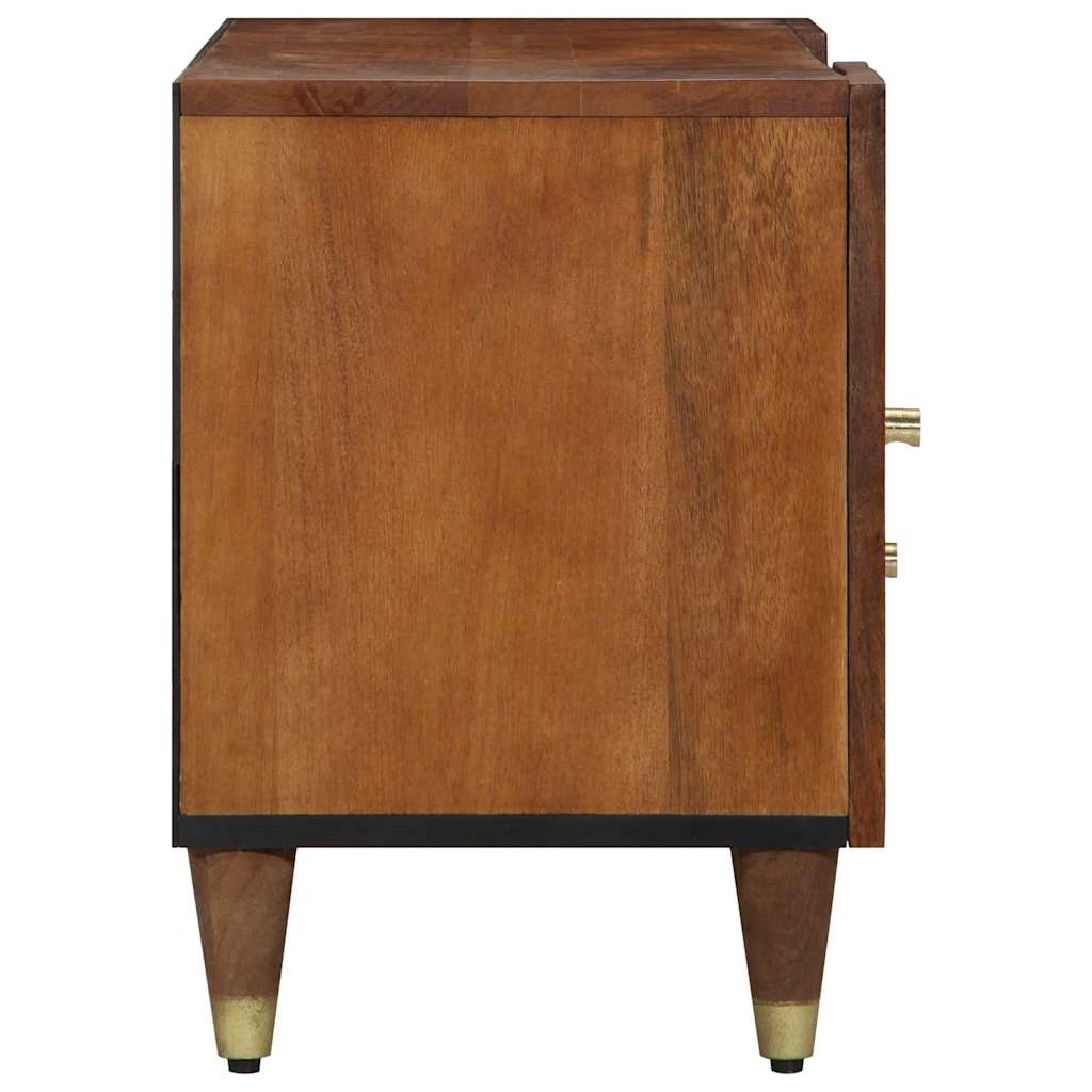 vidaXL TV Kast Honing bruin 105 x 33 x 46 cm Massief Mango Hout
