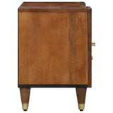 vidaXL TV Kast Honing bruin 105 x 33 x 46 cm Massief Mango Hout