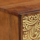 vidaXL TV Kast Honing bruin 105 x 33 x 46 cm Massief Mango Hout