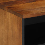 vidaXL TV Cabinet Honey Brown 100 x 33 x 46 cm Solid Mango Wood