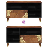 vidaXL TV Kast Honing bruin 80 x 33 x 46 cm Massief Mango Hout