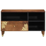 vidaXL TV Kast Honing bruin 80 x 33 x 46 cm Massief Mango Hout