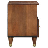 vidaXL TV Kast Honing bruin 80 x 33 x 46 cm Massief Mango Hout