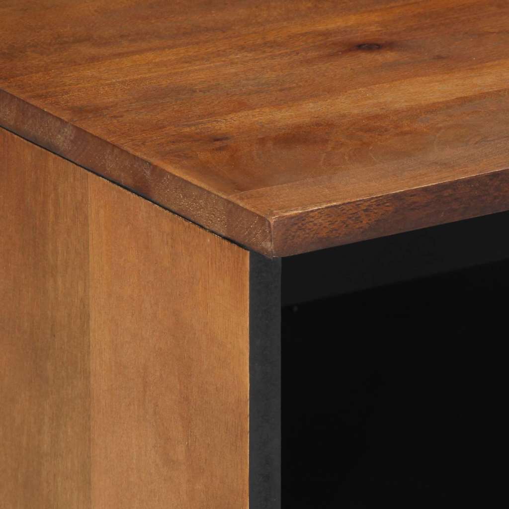 vidaXL TV Kast Honing bruin 80 x 33 x 46 cm Massief Mango Hout