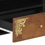 vidaXL TV Kast Honing bruin 80 x 33 x 46 cm Massief Mango Hout