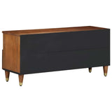 vidaXL TV Kast Honing bruin 100 x 33 x 46 cm Massief Mango Hout