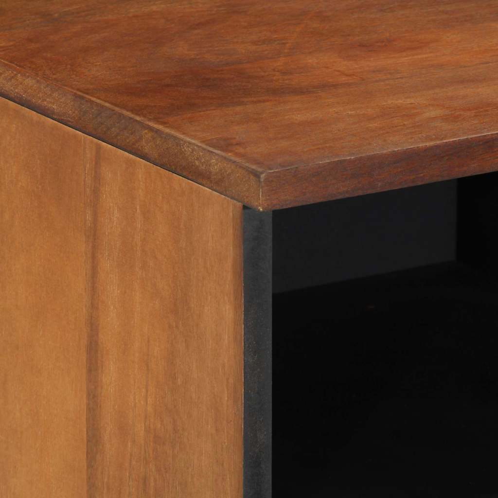 vidaXL TV Kast Honing bruin 100 x 33 x 46 cm Massief Mango Hout