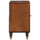 vidaXL Bathroom Vanity Unit Honey Brown 62 x 33 x 58 cm Solid Mango Wood