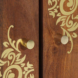vidaXL Bathroom Vanity Unit Honey Brown 62 x 33 x 58 cm Solid Mango Wood