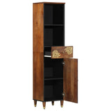 vidaXL Badkamerkast Honingbruin 38 x 33 x 160 cm Massief Mango Hout