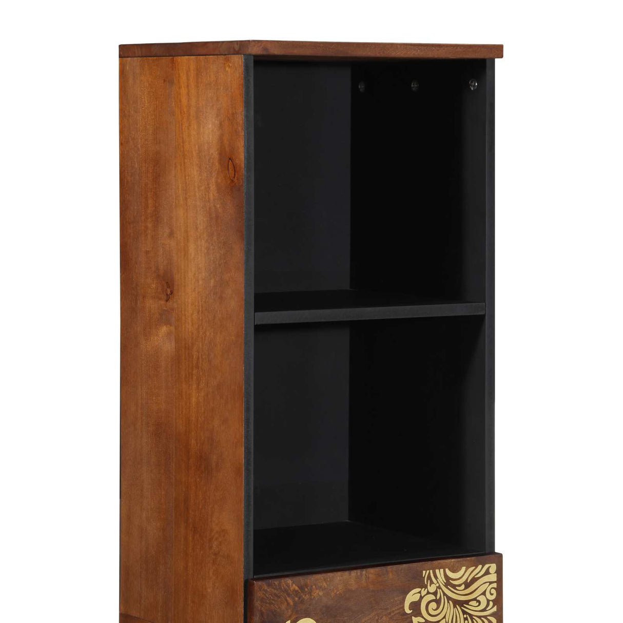 vidaXL Badkamerkast Honingbruin 38 x 33 x 160 cm Massief Mango Hout