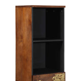 vidaXL Badkamerkast Honingbruin 38 x 33 x 160 cm Massief Mango Hout