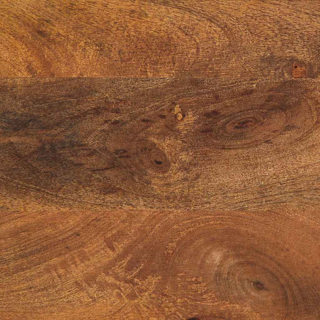 vidaXL Dressoir met plank Bruin 40 x 33 x 75 cm Massief Mango Hout