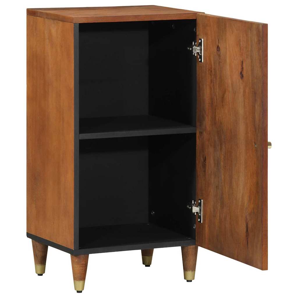 vidaXL Dressoir met plank Bruin 40 x 33 x 75 cm Massief Mango Hout