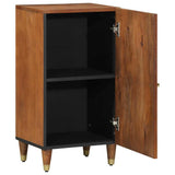 vidaXL Dressoir met plank Bruin 40 x 33 x 75 cm Massief Mango Hout