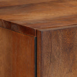 vidaXL Highboard met lade Bruin 60 x 33 x 100 cm Massief Mango Hout