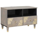 vidaXL TV Kast Honing bruin 70 x 33 x 46 cm Massief Mango Hout