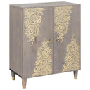 vidaXL Dressoir Bruin 60 x 33 x 75 cm Massief Mango Hout