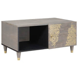 vidaXL Salontafel Honing bruin 80 x 50 x 40 cm Massief Mango Hout