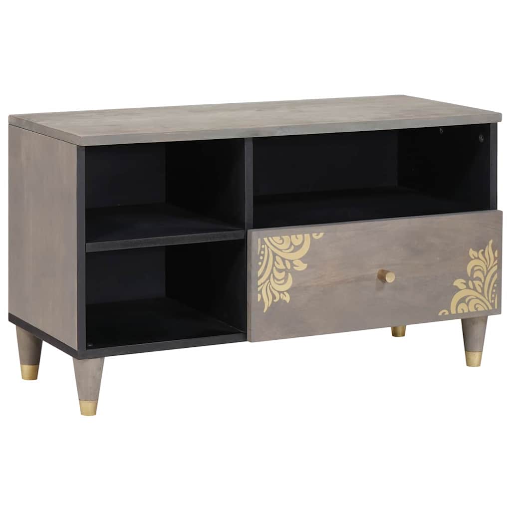 vidaXL TV Kast Honing bruin 80 x 33 x 46 cm Massief Mango Hout