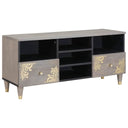 vidaXL TV Kast Honing bruin 100 x 33 x 46 cm Massief Mango Hout