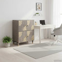 vidaXL Sideboard with Shelf Brown 60 x 33 x 75 cm Solid Mango Wood