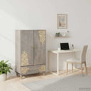 vidaXL Highboard met lade Bruin 60 x 33 x 100 cm Massief Mango Hout
