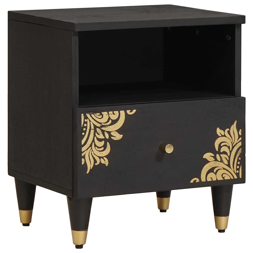 vidaXL Bedside cabinet Honey brown 40 x 33 x 46 cm Solid Mango Wood