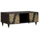 vidaXL Salontafel Honing bruin 100 x 54 x 40 cm Massief Mango Hout