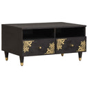 vidaXL Salontafel Honing bruin 80 x 54 x 40 cm Massief Mango Hout