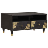 vidaXL Salontafel Honing bruin 80 x 54 x 40 cm Massief Mango Hout