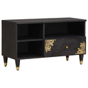 vidaXL TV Kast Honing bruin 80 x 33 x 46 cm Massief Mango Hout