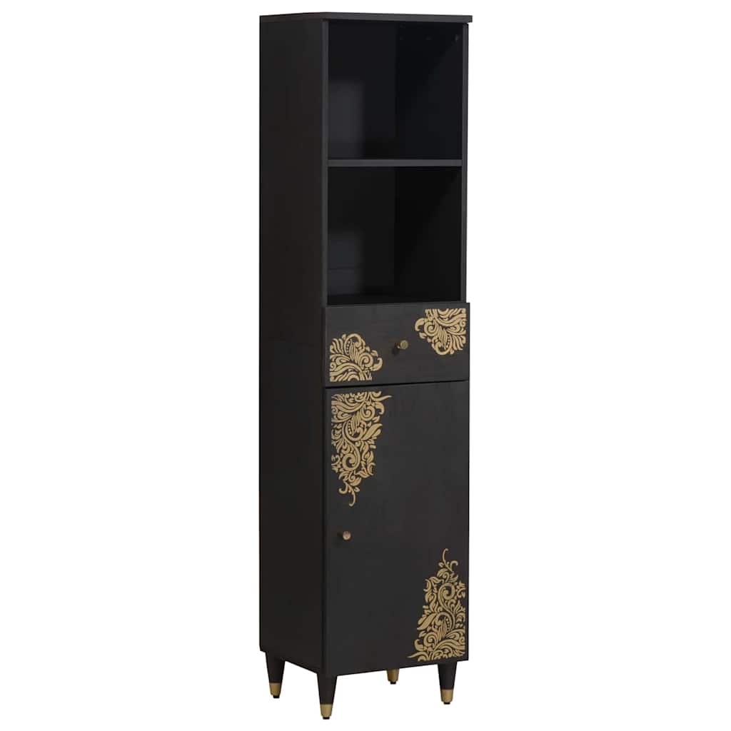 vidaXL Badkamerkast Honingbruin 38 x 33 x 160 cm Massief Mango Hout