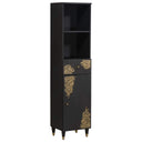 vidaXL Badkamerkast Honingbruin 38 x 33 x 160 cm Massief Mango Hout