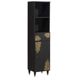 vidaXL Badkamerkast Honingbruin 38 x 33 x 160 cm Massief Mango Hout