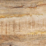 vidaXL Nachtkastje Naturel 40 x 33 x 46 cm Massief Mango Hout