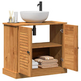 vidaXL Wastafelkast VIGO Bruin en Honingbruin 68 x 34 x 59 cm